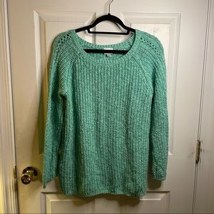 Justice Turquoise Sweater Size 18 1/2